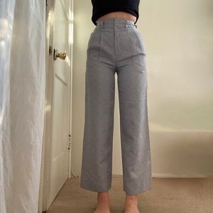 Textured trousers